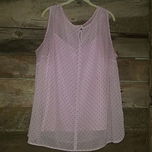 Liz Claiborne Chiffon Tank
